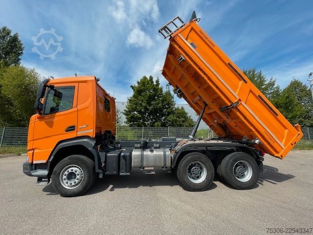 Dreiseitenkipper LKW DAF FAT XFC 530 Meiller Trigenius D316
