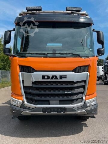 Dreiseitenkipper LKW DAF FAT XFC 530 Meiller Trigenius D316