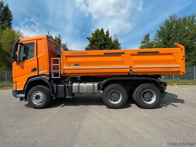 Dreiseitenkipper LKW DAF FAT XFC 530 Meiller Trigenius D316