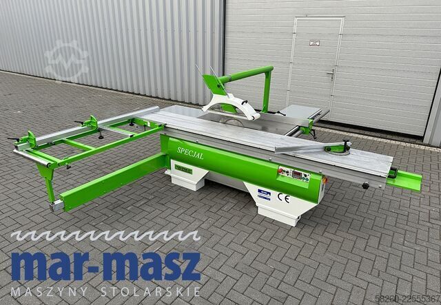 Sliding panel saw with scorer REMA DMMS-40/340