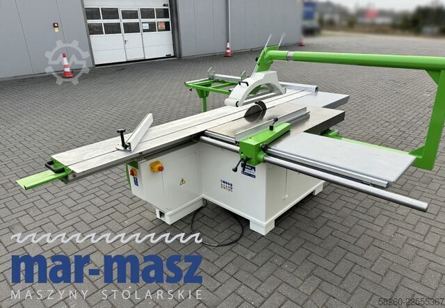 Sliding panel saw with scorer REMA DMMS-40/340