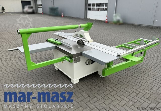 Sliding panel saw with scorer REMA DMMS-40/340