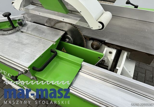 Sliding panel saw with scorer REMA DMMS-40/340