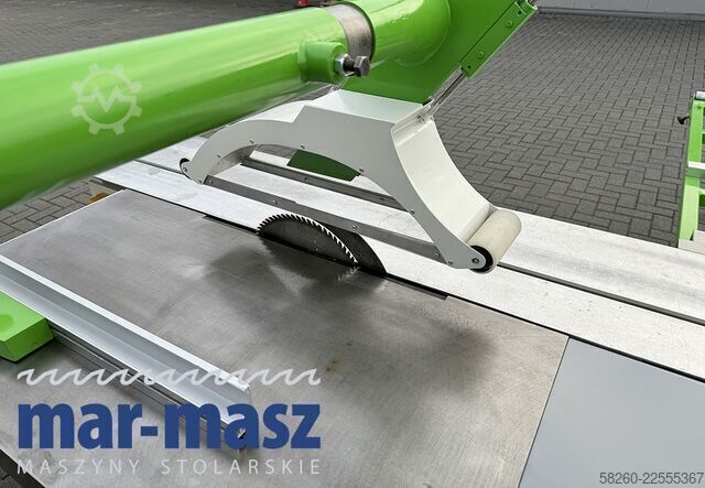 Sliding panel saw with scorer REMA DMMS-40/340