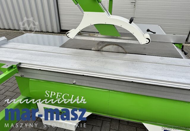 Sliding panel saw with scorer REMA DMMS-40/340