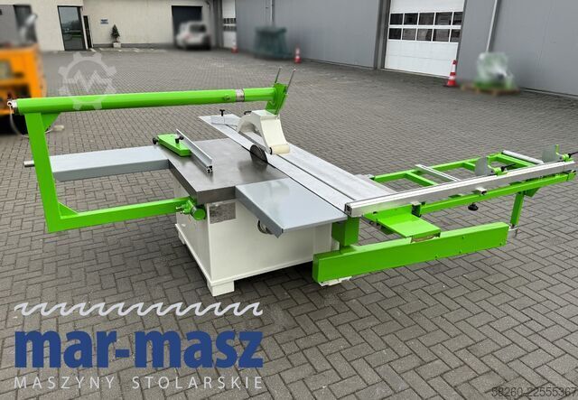 Sliding panel saw with scorer REMA DMMS-40/340