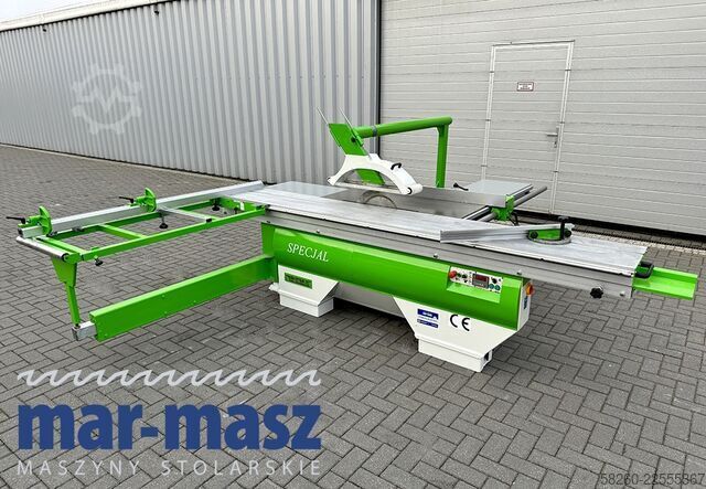 Sliding panel saw with scorer REMA DMMS-40/340