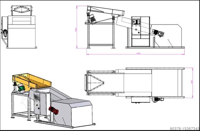 Induction sorter RTT Unisort M1000