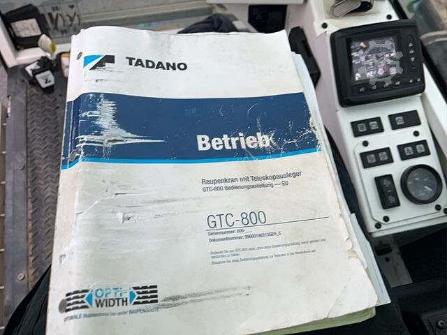 Crawler Crane Tadano GTC-800 Mantis