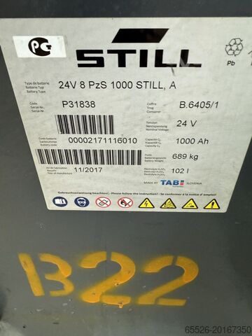 Electric 3-wheel forklift Still RX 50-16 / 2289 Std.