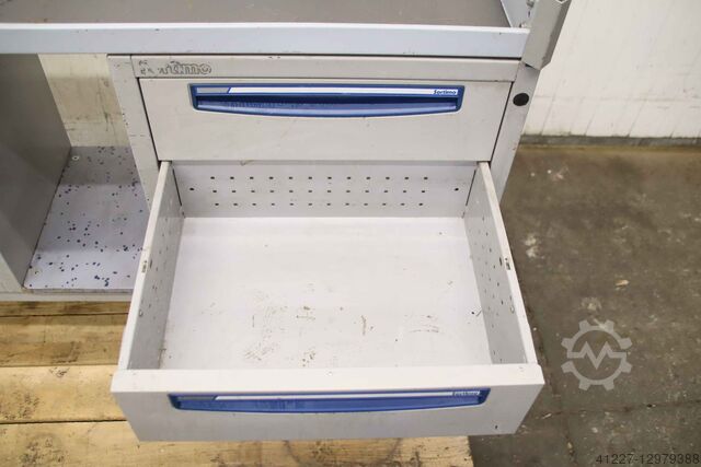 Vehicle shelf Sortimo mit Schraubstock / 6 Schubladen