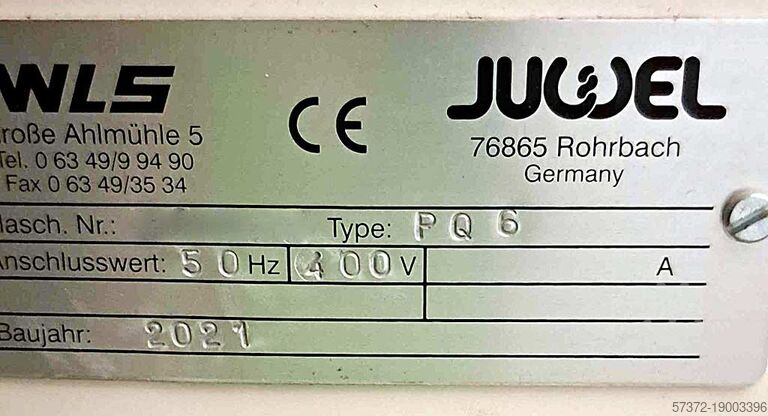 Pasta Machine Juwel/Diosna PQ6-SU/PQ3-SU/TS-120
