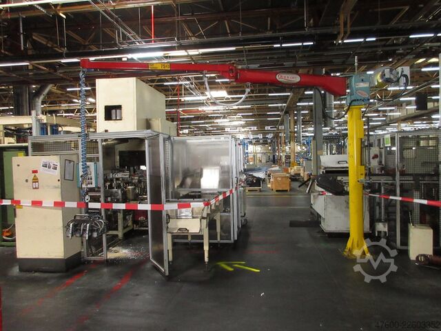 Manipulator Handlingsgerät Hebehilfe IHF Quicklift Manipulator QLA 75-S-GM 4m Quicklift 75 Kg Nutzlast + Magnetgreifer