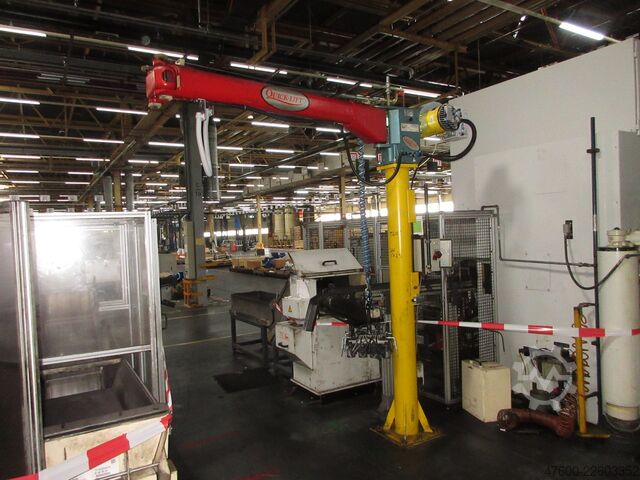 Manipulator Handlingsgerät Hebehilfe IHF Quicklift Manipulator QLA 75-S-GM 4m Quicklift 75 Kg Nutzlast + Magnetgreifer