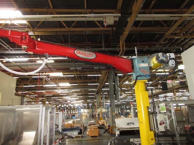 Manipulator Handlingsgerät Hebehilfe IHF Quicklift Manipulator QLA 75-S-GM 4m Quicklift 75 Kg Nutzlast + Magnetgreifer