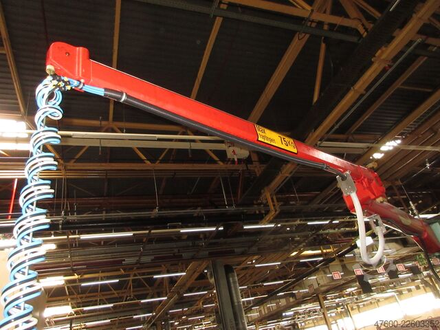 Manipulator Handlingsgerät Hebehilfe IHF Quicklift Manipulator QLA 75-S-GM 4m Quicklift 75 Kg Nutzlast + Magnetgreifer