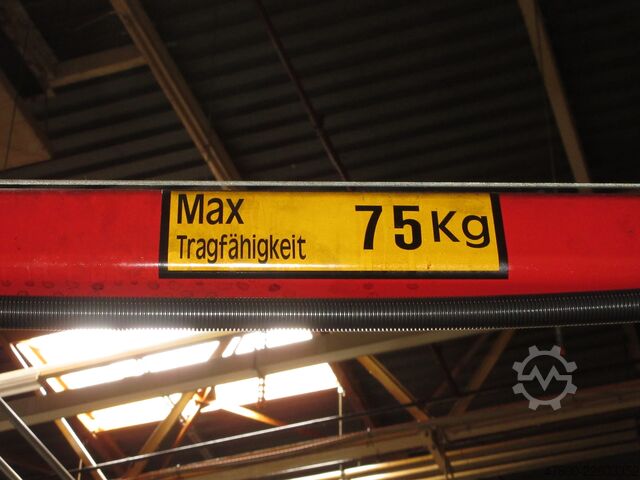 Manipulator Handlingsgerät Hebehilfe IHF Quicklift Manipulator QLA 75-S-GM 4m Quicklift 75 Kg Nutzlast + Magnetgreifer