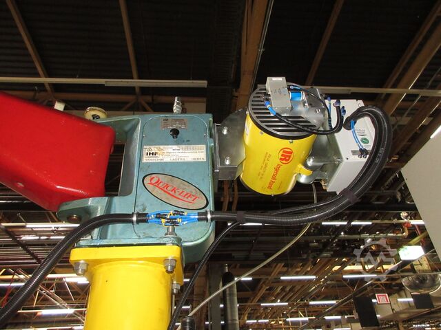 Manipulator Handlingsgerät Hebehilfe IHF Quicklift Manipulator QLA 75-S-GM 4m Quicklift 75 Kg Nutzlast + Magnetgreifer