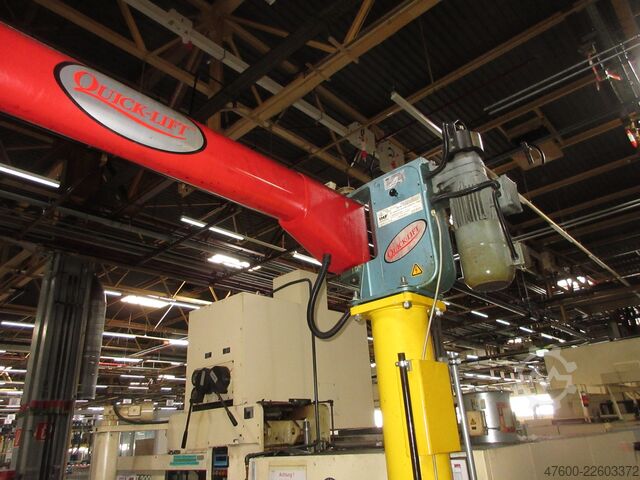 Manipulator Handlingsgerät Hebehilfe IHF Quicklift Manipulator QLA 75-S-GM 4m Quicklift 75 Kg Nutzlast + Magnetgreifer