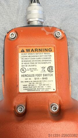 DrDryice Trockeneisstrahlgeräte Cold Jet / Aero serie Foot Switch: part 2G1070