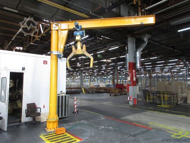 Kranarm ABUS Kran Drehkran Schwenkkran 500KG VS 0,5t 500Kg 3m Abus + GM Kettenzug