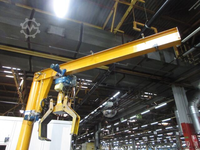 Kranarm ABUS Kran Drehkran Schwenkkran 500KG VS 0,5t 500Kg 3m Abus + GM Kettenzug