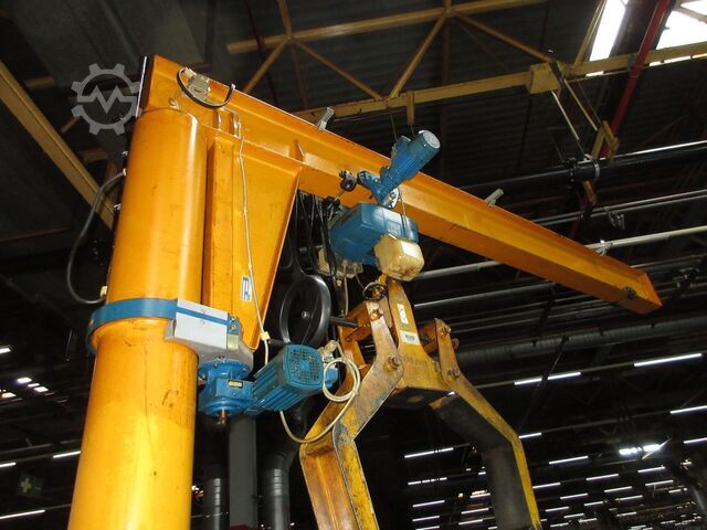 Kranarm ABUS Kran Drehkran Schwenkkran 500KG VS 0,5t 500Kg 3m Abus + GM Kettenzug