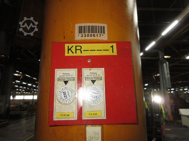 Kranarm ABUS Kran Drehkran Schwenkkran 500KG VS 0,5t 500Kg 3m Abus + GM Kettenzug
