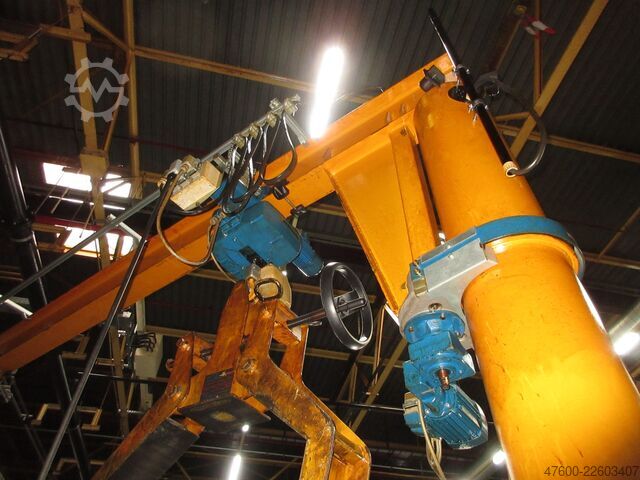 Kranarm ABUS Kran Drehkran Schwenkkran 500KG VS 0,5t 500Kg 3m Abus + GM Kettenzug