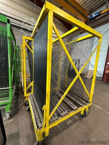 Sorting trolley for single glazing Hegla F50-16N