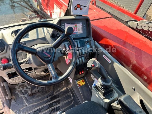 Hochbaukran MANITOU MRT 2150+Privilege Gabel+Korb+Seilwinde+Funk