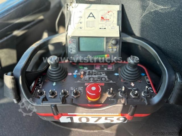 Hochbaukran MANITOU MRT 2150+Privilege Gabel+Korb+Seilwinde+Funk