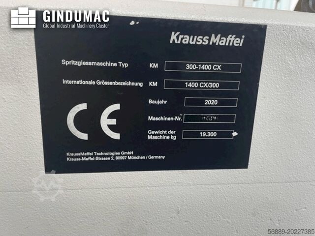 Plastic Processing Machine KraussMaffei 300-1400 CX MC6