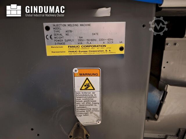 Electrical Injection Moulding Machine FANUC Roboshot S150iA