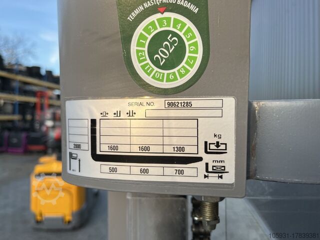 Pedestrian Stacker Jungheinrich EJC216z