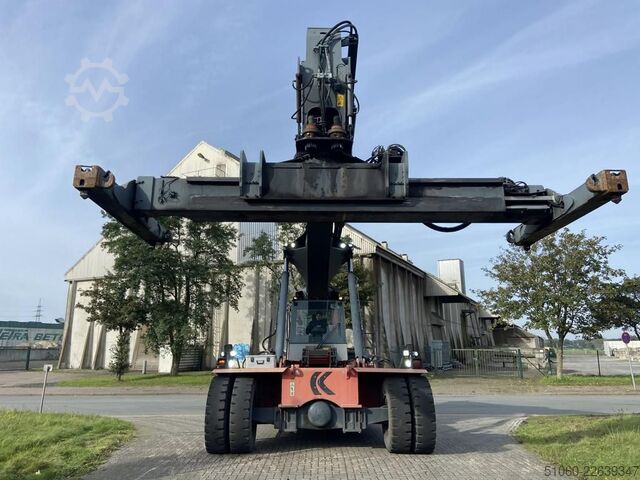 Leercontainer Reachstacker Kalmar DRF100-54S6