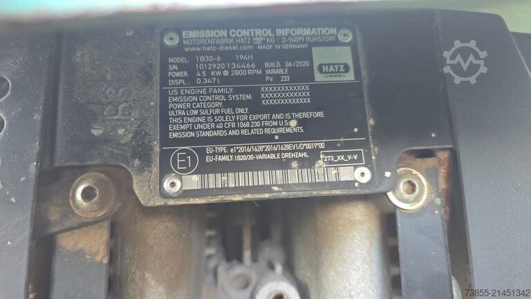 Hand compactor Ammann APR 3050