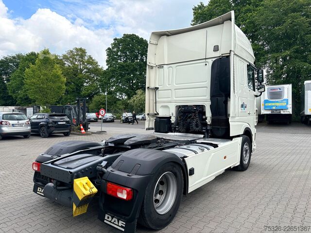 Standard tractor unit DAF XF 480 FT SSC, Intarder, Standklima, weiß