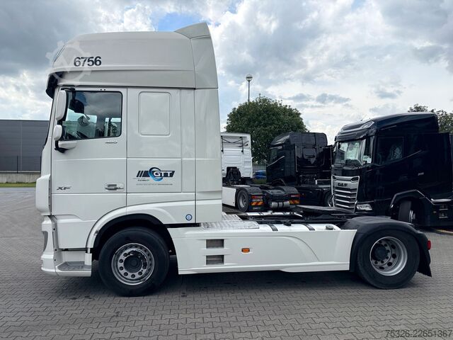 Standard tractor unit DAF XF 480 FT SSC, Intarder, Standklima, weiß