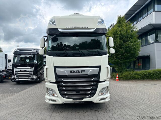 Standard tractor unit DAF XF 480 FT SSC, Intarder, Standklima, weiß