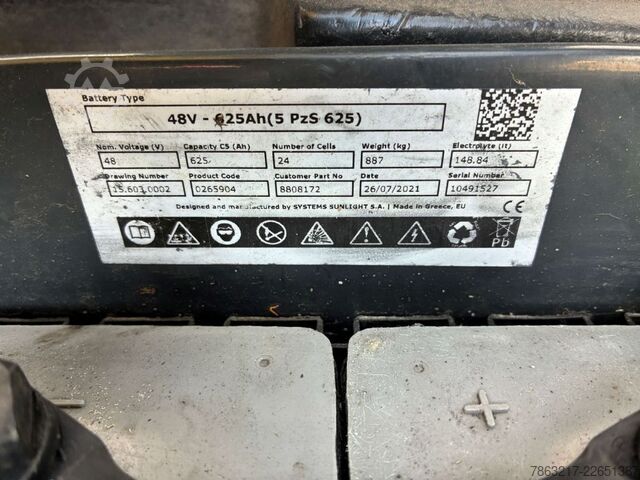 Electric 3-wheel forklift Hyster J 2.0 XNT MWB