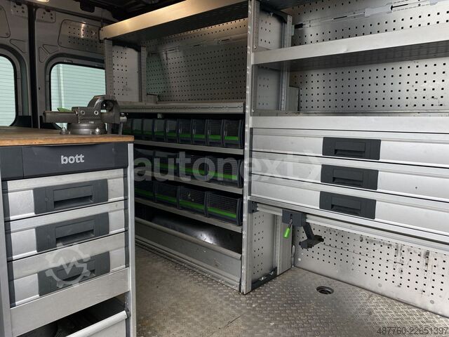 High top van MERCEDES-BENZ Sprinter 516 CDI *WERKSTATT* 360°+AHK+STANDHEIZU