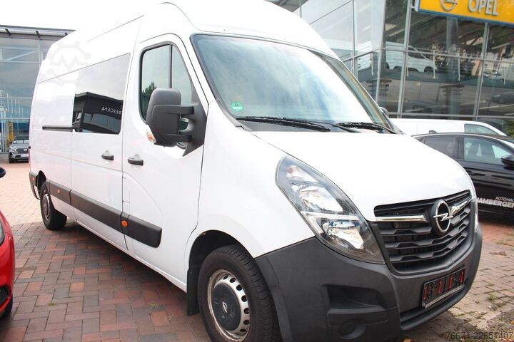 Kastenwagen hoch OPEL Movano B Doka L3H3 6 Sitzer AHK Navi