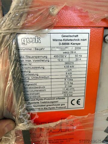 Temperature Control Unit GWK weco 09 A