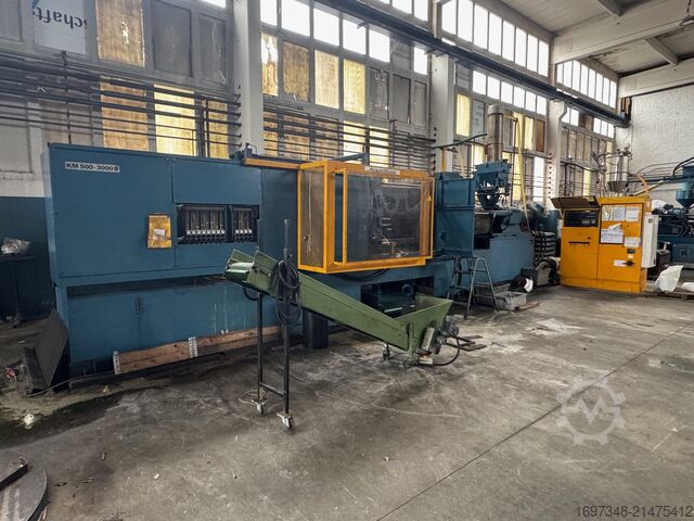 Spritzgießmaschine KraussMaffei 500-3000B