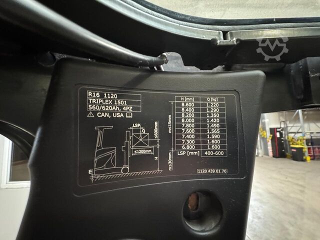 Reach truck Linde R 16 [ID: 287]