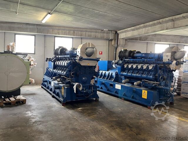 Neue Kraft-Wärme-Kopplungsanlage MWM TCG 2020V12