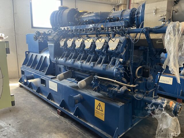 Neue Kraft-Wärme-Kopplungsanlage MWM TCG 2020V12