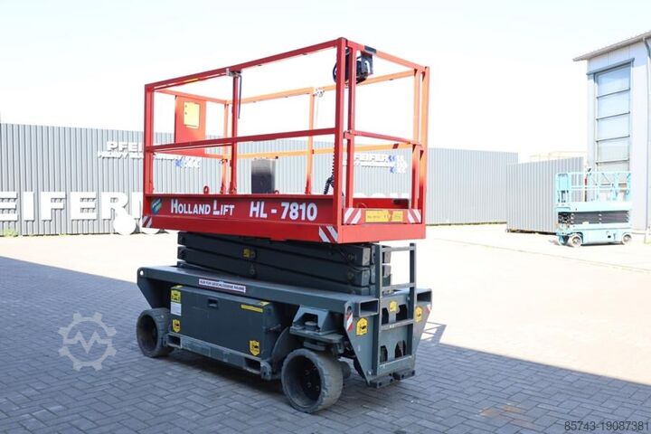 Scissor lift Holland Lift Ecostar HL-7810 Electric, 10m Working Height, 450k