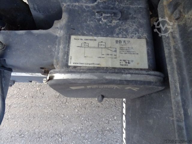 Box trailer KRONE 2Achs Schwenkwand*7,3 m*2 to LBW*technisch Top!!